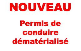 NOUVEAU Permis de conduire dématérialisé